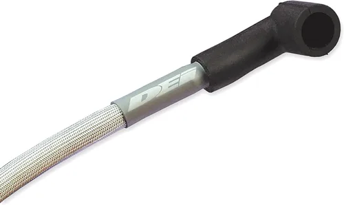 Miniatura 9 de Design Engineering 010611 Protect-A-Wire Kit de manguitos negros de 2 cilindros para cubrir y proteger los cables de bujías