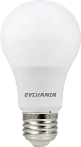 Miniatura 2 de Sylvania - Bombilla LED A19, 5.5 W, equivalente a 40 W, 13 años, regulable, 450 lúmenes, 2700 K, blanco suave - paquete de 1 (74688)