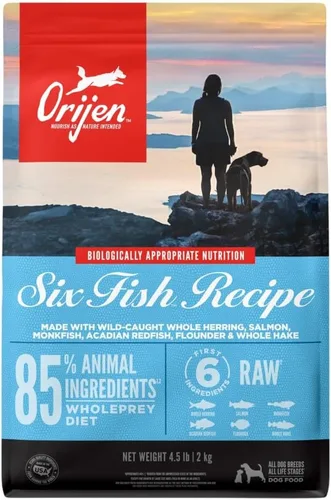 Miniatura 14 de ORIJEN Comida seca para perros sin granos, sin aves, con alto contenido de proteínas, receta regional roja, bolsa de 4.5 libras