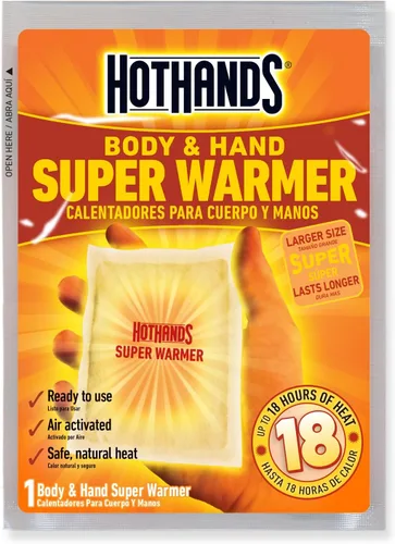 Miniatura 8 de HotHands Paquete Variado de Calentadores para Dedos de los Pies, Manos y Cuerpo - Calentadores Activados por Aire de Larga Duración, Seguros