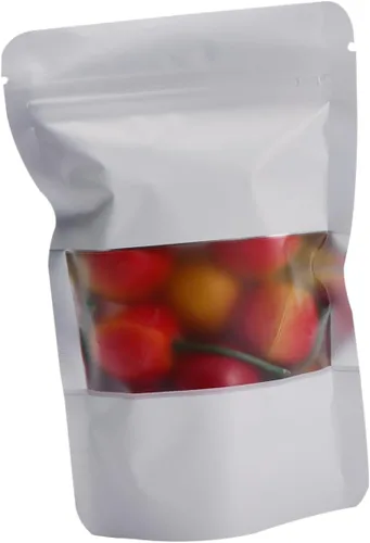 Miniatura 10 de minkissy Almacenamiento reutilizable para alimentos, 100 piezas de aluminio resellable y sellable, perfecto para embalaje, almacenamiento