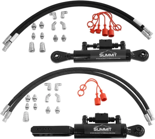 Miniatura 10 de Summit Hydraulics Kit superior e inclinable de doble efecto, cilindro de categoría 1 (parte superior: 16 ″ mínimo - 22 ″ máximo, 6 "carrera)