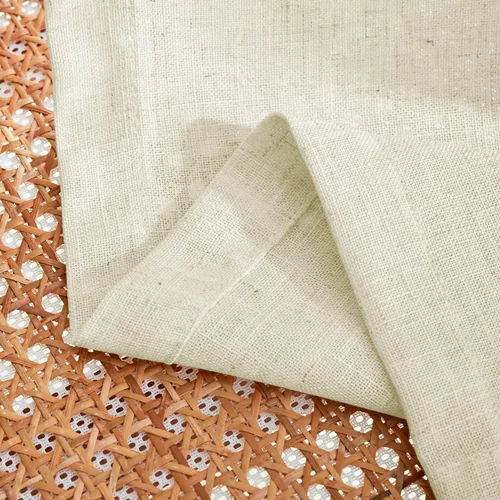 Miniatura 7 de MASWOND Cortinas de Lino Semitransparentes con Pliegues Pinzados 84 Pulgadas de Largo 2 Paneles para Sala de Estar Dormitorio Cortina de Ventana