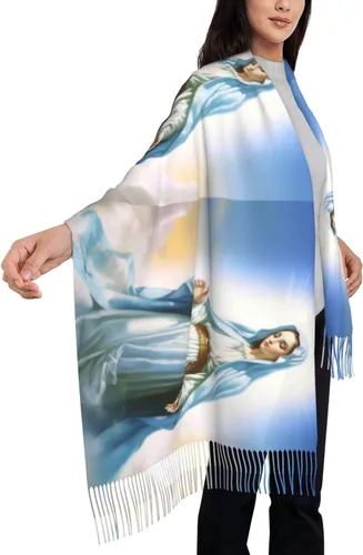 VEIZKUO Borlas suaves bufandas chales envolventes bufandas ligeras, chales grandes y envolturas para vestidos de noche, decoración de fiesta