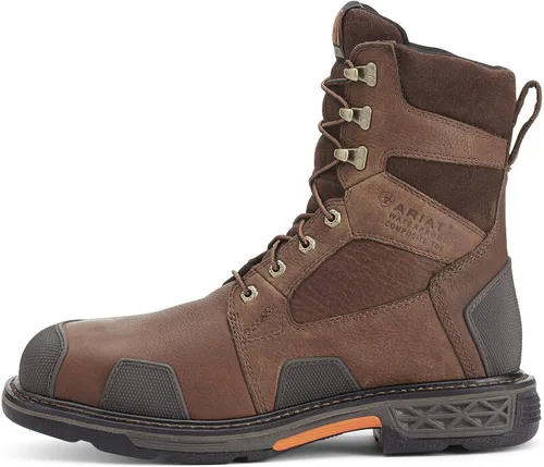 Miniatura 2 de Ariat Botas de trabajo Overdrive con punta cuadrada de 8 pulgadas de ancho para hombre