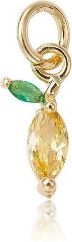 Miniatura 32 de Ipotkitt - 20 piezas de dijes de cobre con circonita cúbica micropavé en forma de flor con anillo de salto, dijes con forma de planta y flor