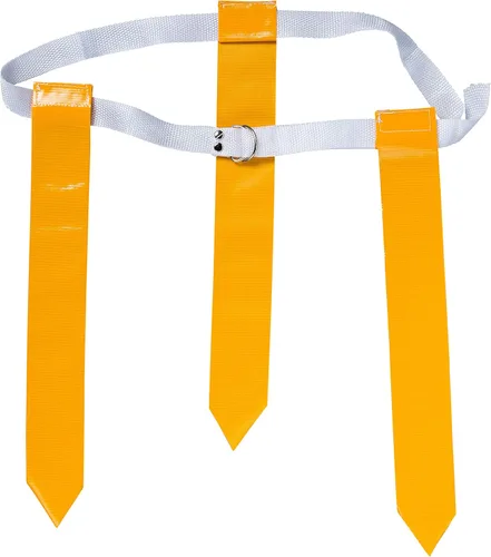 Miniatura 8 de Set de fútbol con bandera para 12 jugadores - Incluye cinturones y banderas duraderas, conos, bolsa de frijoles, mochila para transportar y balón