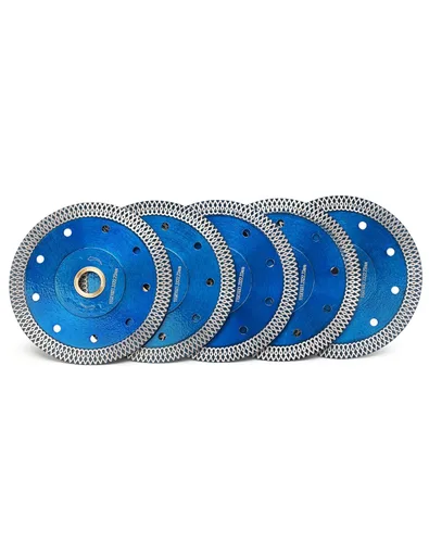 Miniatura 16 de Hoja de azulejos de diamante súper fina de 5 pulgadas para cortar granito, mármol, cerámica y azulejos de porcelana
