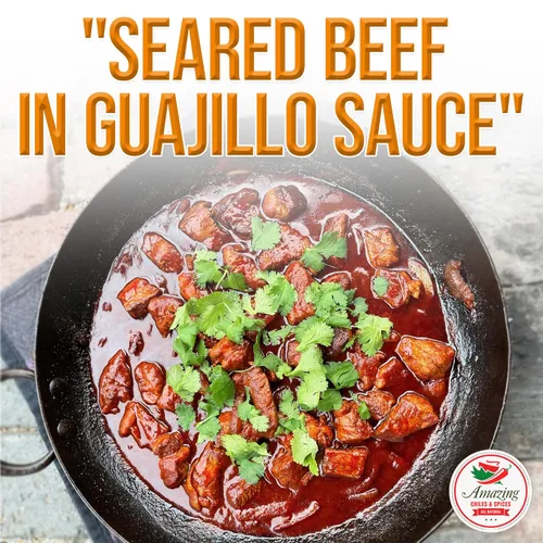 Miniatura 5 de Guajillo Chiles Secos Enteros 8 oz – Natural y Premium. Ideal para recetas mexicanas como mole, tamales, salsa, carnes. Calor suave a medio, sabor