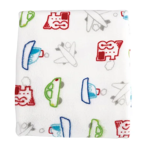 Miniatura 3 de Stephan Baby Snuggle - Manta de forro polar para cuna, felpa reversible y sherpa, color azul