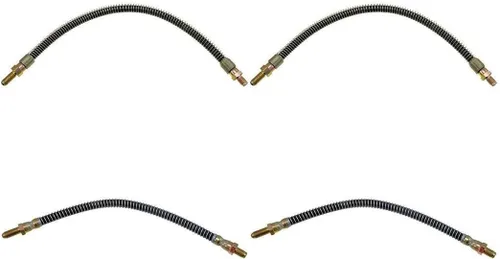 4X izquierda derecha delantera trasera hidráulica freno manguera kit para Jaguar XJ12 1994 para Jaguar XJ6 1990 1991 1992 1993 para Jaguar XJRS 1993