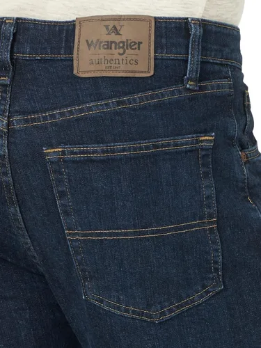 Miniatura 5 de Wrangler Authentics - Jeans de ajuste estándar y cintura Comfort Flex para hombre