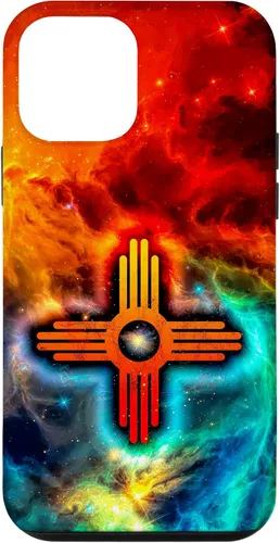 Miniatura 16 de Funda para iPhone 14 Pro Zia Sun Zia Pueblo Nuevo México Nativos Americanos Sagrado Symbol