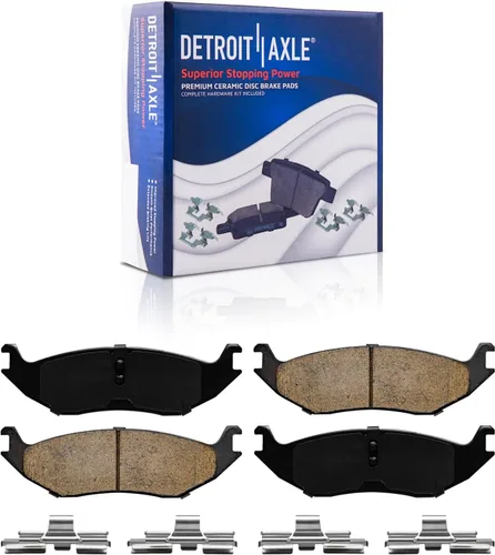 Miniatura 26 de Detroit Axle - Kit de freno delantero para Ford 2000-2005 Excursion 1999-2004 F-250 F-350 Super Duty Pinza de freno de disco con soporte Pastillas