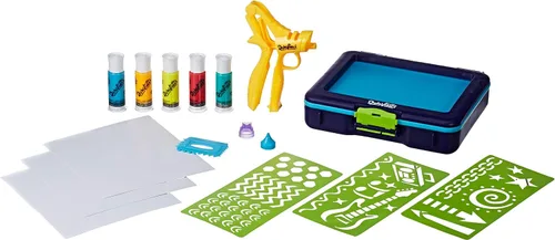 Play-Doh DohVinci On the Go Art Studio - Funda para niños y adolescentes con 5 colores no tóxicos