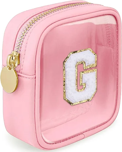 Miniatura 175 de Bolsa de Maquillaje Transparente Pequeña Bolsa de Cosméticos Bolsa de Viaje de Artículos de Aseo Bolsa Transparente con Cremallera Bolso Organizador