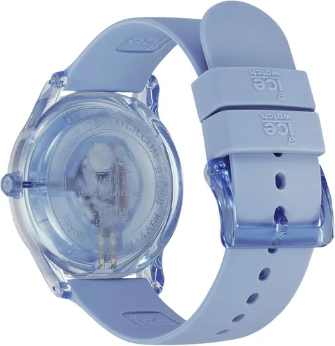 Miniatura 4 de Ice-Watch Solar Power 017768 Reloj de cuarzo de silicona azul, Azul Patchwork, Movimiento de cuarzo