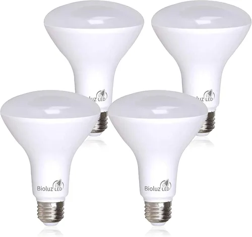 Bioluz LED BR30 foco de ledes, 90 CRI regulable, 800 lúmenes. 65 W-95 W foco BR30 de repuesto interior/exterior LED Flood foco en la lista UL,