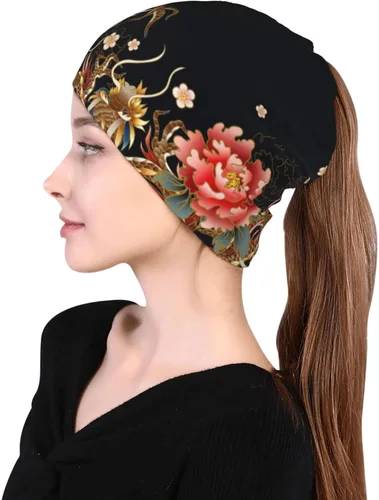 Miniatura 6 de Fantasy Dragon - Gorro multifunción con diseño de calavera suave y elástico gorro de invierno cálido bufanda de moda para hombres y mujeres