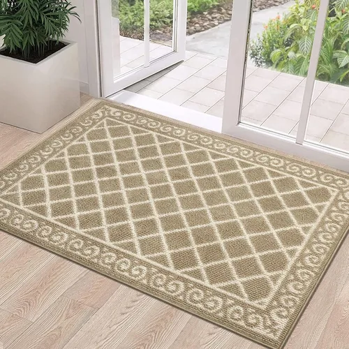Miniatura 29 de HEBE Alfombra para Puerta Interior 20''x32'' Alfombras de Bienvenida Antideslizantes para Puerta Principal Alfombras Lavables para Zapatos Atrapa