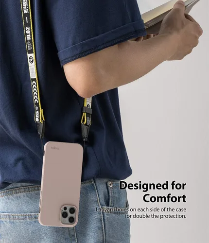 Miniatura 9 de Ringke Air-S Compatible with iPhone 12 Pro Case, Compatible with iPhone 12 Case 6.1" - Pink Sand