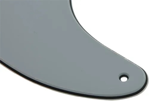 Miniatura 3 de KAISH - Carcasa de 8 agujeros para guitarra Tele Humbucker, golpeador blanco de 3 capas para Telecaster de EE. UU./México