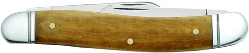 Miniatura 3 de Case WR XX Navaja de bolsillo Stockman de hueso antiguo liso mediano, artículo #58185 – (6318 SS) – Longitud cerrada: 3 5/8 pulgadas