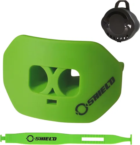 Miniatura 10 de O Shield Protector bucal Core Football con correa desmontable, protector de labios apto para fútbol americano, 7 contra 7, bandera de fútbol