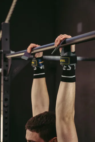 Miniatura 4 de Velites I Guantes Ultra Quad libres de magnesio I Manoplas para levantamiento de pesas I para entrenamiento cruzado o atletas de gimnasia I Mejora