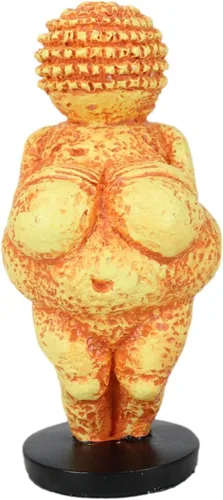 Ebros Gift Venus of Willendorf Reproducción del Paleolítico Edad de Piedra Artefacto Estatua de Museo Decoración Mini Escultura 4.75" de Alto Dioses