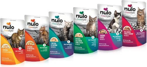 Miniatura 14 de Nulo Freestyle Bolsa de Comida Húmeda para Gatos y Gatitos, Complemento de Alimento Suave Premium Totalmente Natural Sin Granos para Gatos