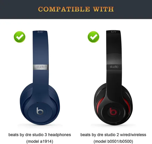 Miniatura 2 de Studio 3 Diadema igual que la banda de arco original Studio3, accesorios de repuesto compatibles con Beats por Dr. Dre Studio3 inalámbricos/A1914