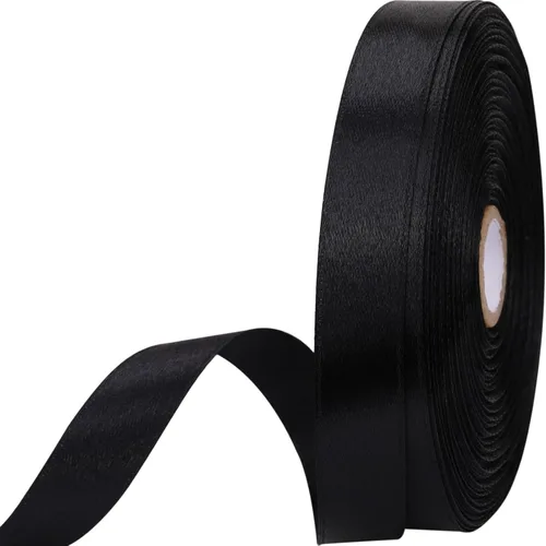 Miniatura 33 de Cinta de satén dorada de 1 pulgada de 50 yardas para envolver regalos, bodas, manualidades, Navidad, Pascua, flores, cabello, decoraciones de Dorado
