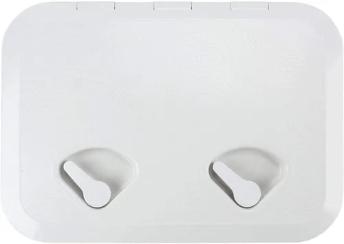 Miniatura 6 de Amarine Made Marine Deck Hatch Boat Deck Hatch Access Hatch & Lid 12-3/8" X 17-1/4" - White - 315mmx440mm Blanco