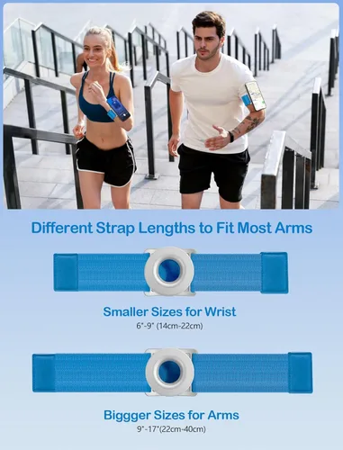 Miniatura 3 de Soporte de teléfono para correr para iPhone [giratorio de 360° y anticaída mejorado] Soporte magnético para teléfono celular, brazalete compatible