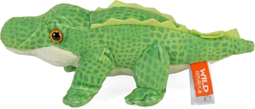 Miniatura 3 de Wild Republic Pocketkins - Aligátor ecológico, animal de peluche, 5 pulgadas, hecho de materiales reciclados, respetuoso con el medio ambiente