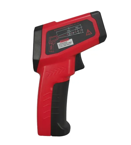Miniatura 8 de Pistola de termómetro infrarrojo – Pistola infrarroja de temperatura láser para cocinar waffles, pizza, hornear, plancha, HVAC, motor, amplio rango