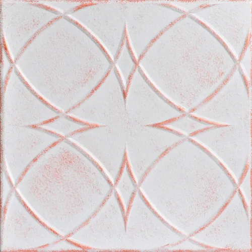 Miniatura 13 de À LA MAISON CEILINGS R82 - Azulejos de techo de espuma con pegamento de círculos y estrellas (21.6 pies cuadrados/caja), paquete de 8, color dorado