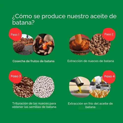Miniatura 6 de Aceite de Batana Dersie: Aceite de Batana Orgánico de Honduras - 100% Puro y Natural (4 onzas líquidas)