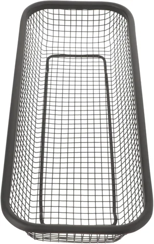 Miniatura 8 de Toddmomy Cesta de almacenamiento de vajilla organizador de utensilios para cajones de cocina, lavavajillas, cubiertos, barra de cesta de acero