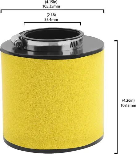 Miniatura 3 de Road Passion 17254-HM8-000 Element Filtro de aire con filtro de aceite Kit de afinación de bujías compatible con Honda Recon 250 TRX250 TRX250TE