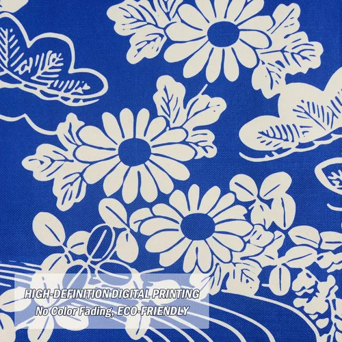 Miniatura 5 de LIGICKY Cortinas Noren estilo japonés para puerta, gruesas, largas, impresas, tapices colgantes para decoración del hogar, 33.5 x 47.2 pulgadas