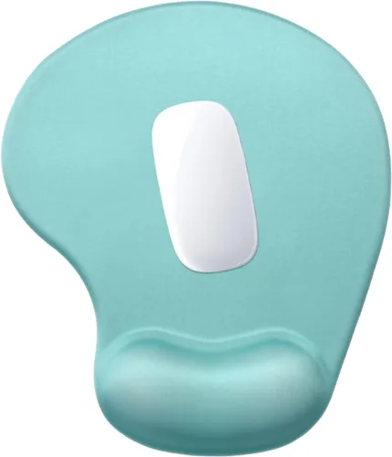 Miniatura 34 de Hsurbtra - Alfombrilla ergonómica para mouse con soporte para el reposamuñecas, alfombrillas de gel con base de poliuretano antideslizante, tapete
