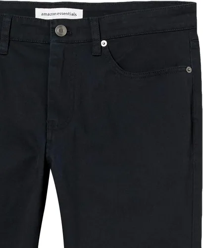 Miniatura 5 de Amazon Essentials - Pantalones ajustados para hombre, diseño de sarga elástica con 5 bolsillos