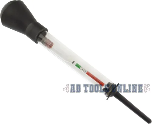 Miniatura 5 de AB Tools Prueba de hidrómetro de batería Densidad de nivel de electrolito Gravedad específica de ácido de plomo