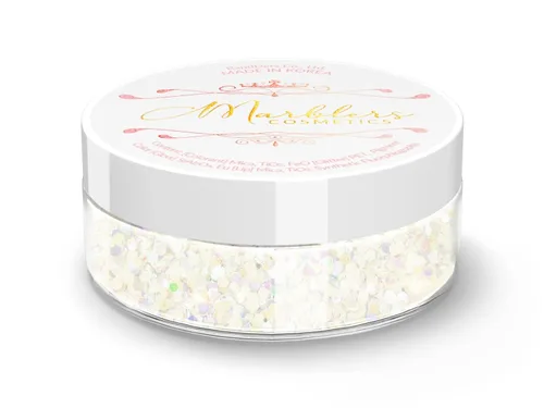 Miniatura 86 de MARBLERS Brillantina de forma gruesa de grado cosmético [estrella] 0.11 onzas (0.11 oz) Escamas No tóxica Vegana Libre de crueldad animal
