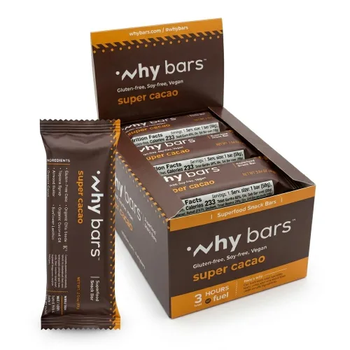 Miniatura 14 de Barras de proteínas, almendra de manzana, barras de 2.04 onzas (paquete de 12 barras de proteínas) – Barra de proteínas, superalimento, sin gluten
