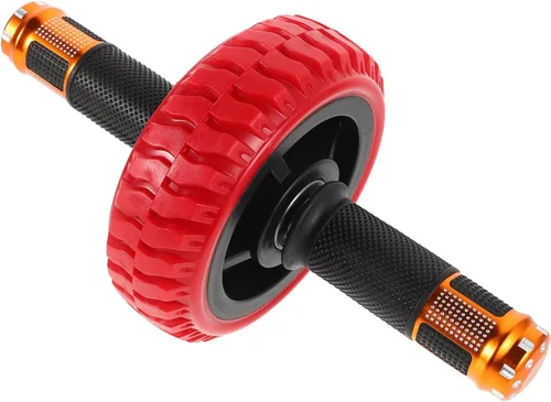 NOLITOY Rueda de rodillo abdominal con asas antideslizantes para entrenamiento de fuerza central específico, equipo de entrenamiento abdominal