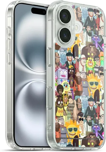 Miniatura 18 de Head Case Designs Funda de gel con licencia oficial de Rick and Morty Aliens Season 3 [protección de grado militar] compatible con Apple iPhone 12