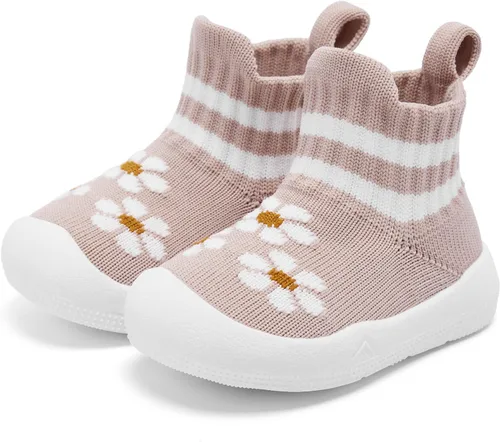 Miniatura 3 de Engtoy Baby Sock Shoes Baby Walking Shoes Infant Non-Slip Breathable Slippers with Soft Rubber Sole Baby Boys Girls Slip On Sneakers